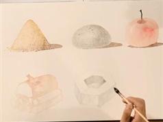 水彩画笔法练习示范教学视频（21集）
