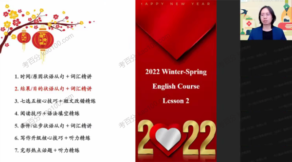 文旭刚 高一英语2022年寒假尖端班[MP4/PDF/3.5G]