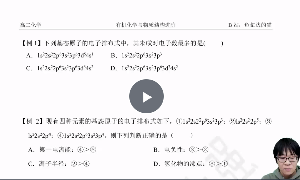 冷士强 高二化学下学期2023年高考一轮复习加油包